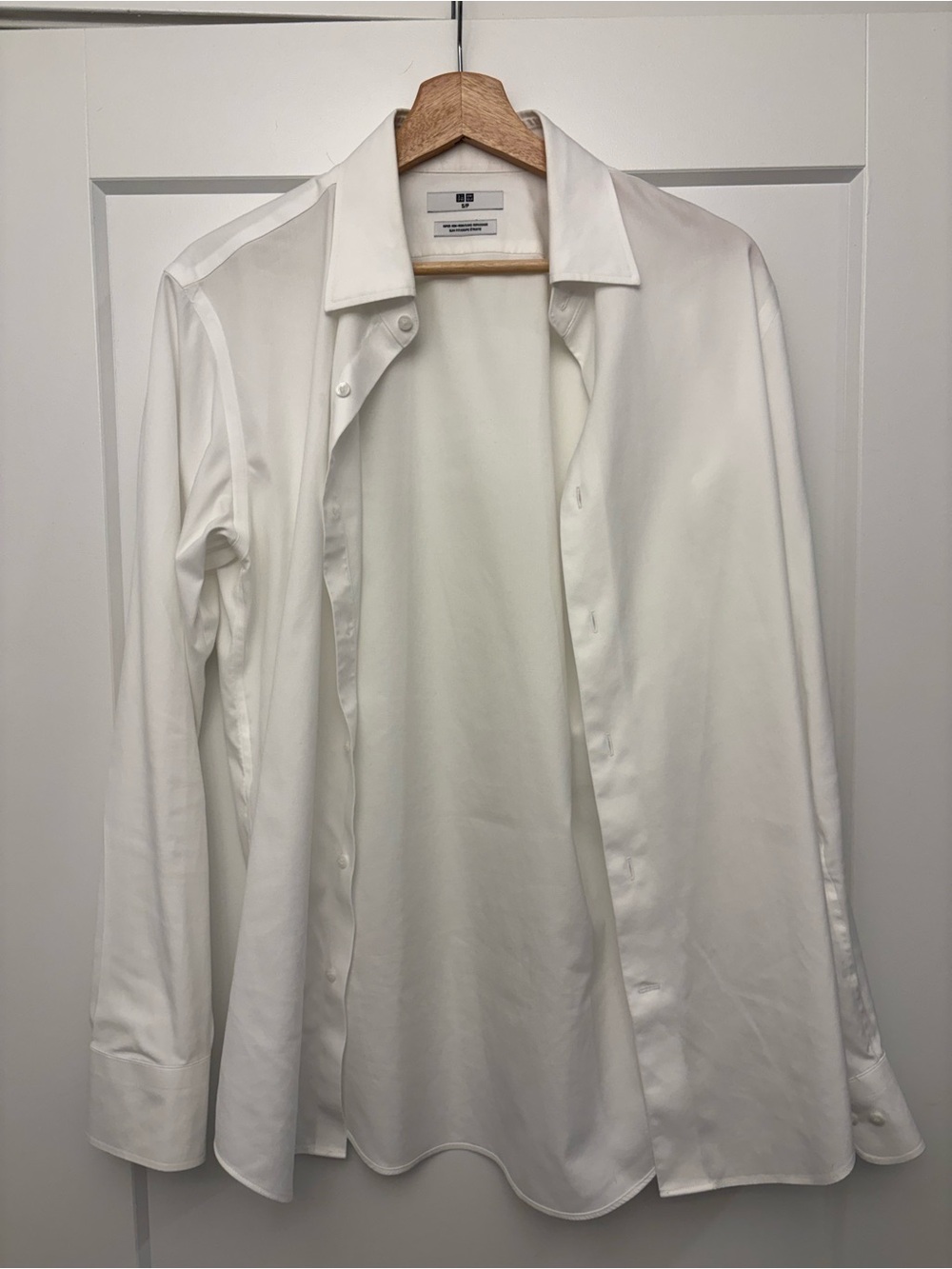 Uniqlo White Men's Dress Shirt